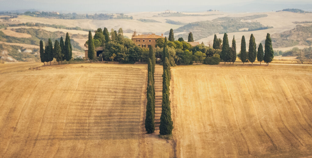 Gladiator: les lieux du tournage en Toscane