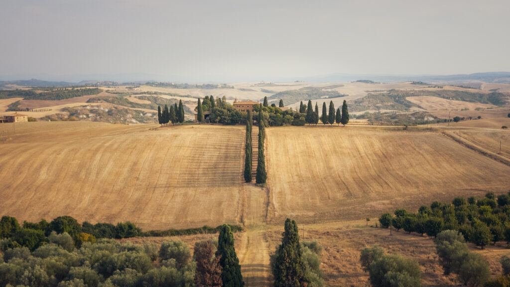 Gladiator: les lieux du tournage en Toscane