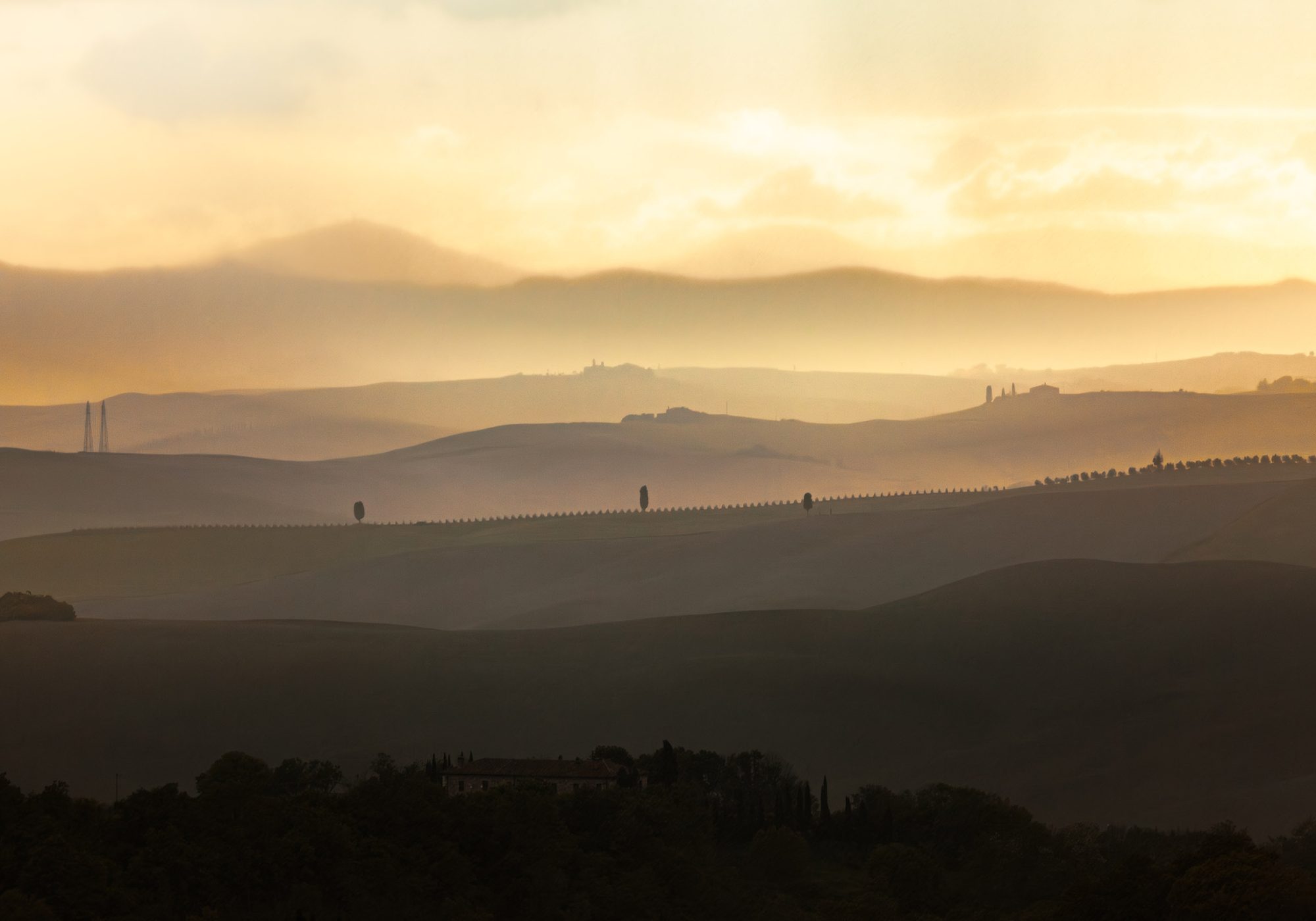 Sous la pluie de Toscane Phtoto de Toscane